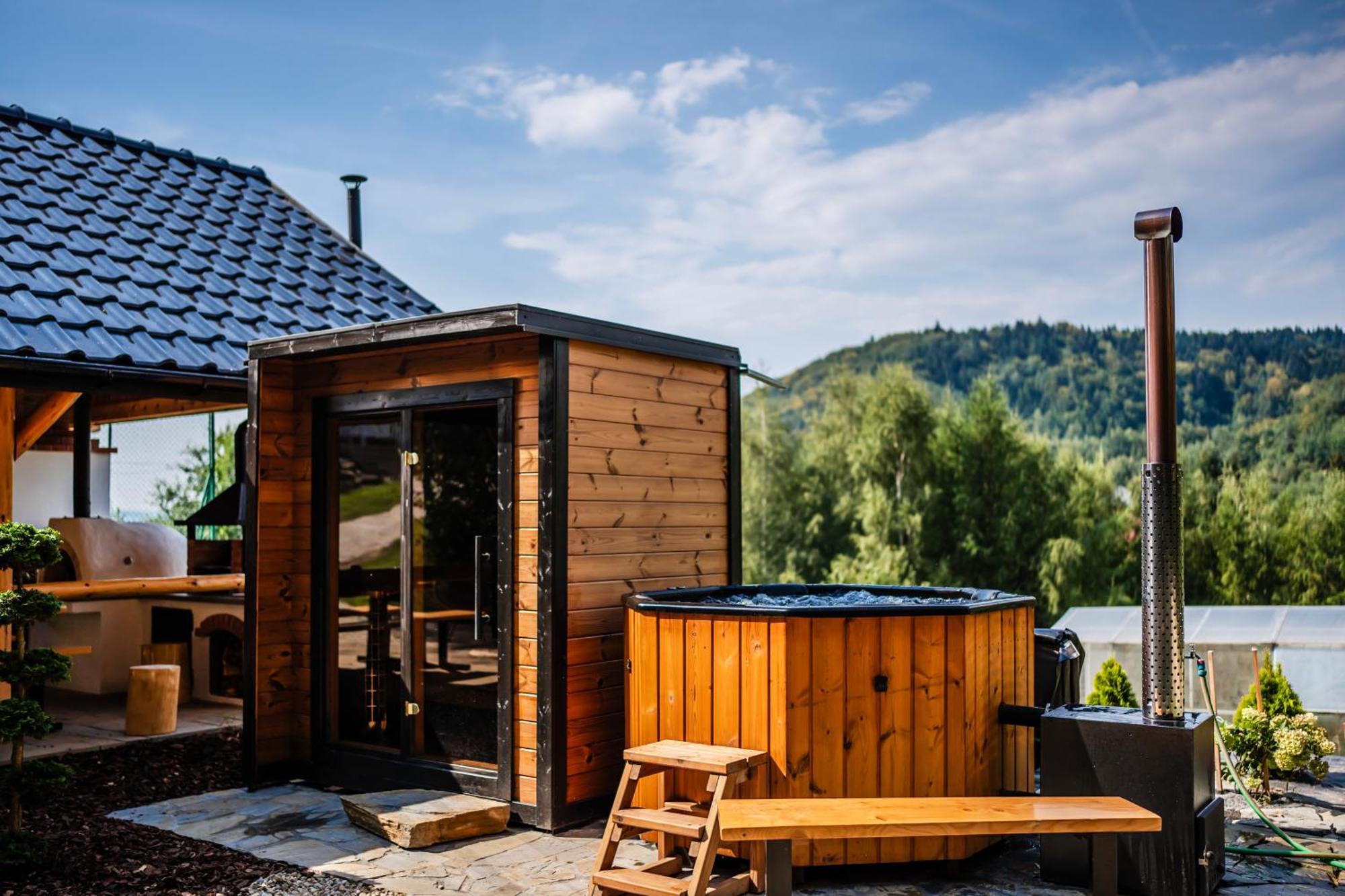 Jasienica  Forrest House Jacuzzi & Sauna מראה חיצוני תמונה